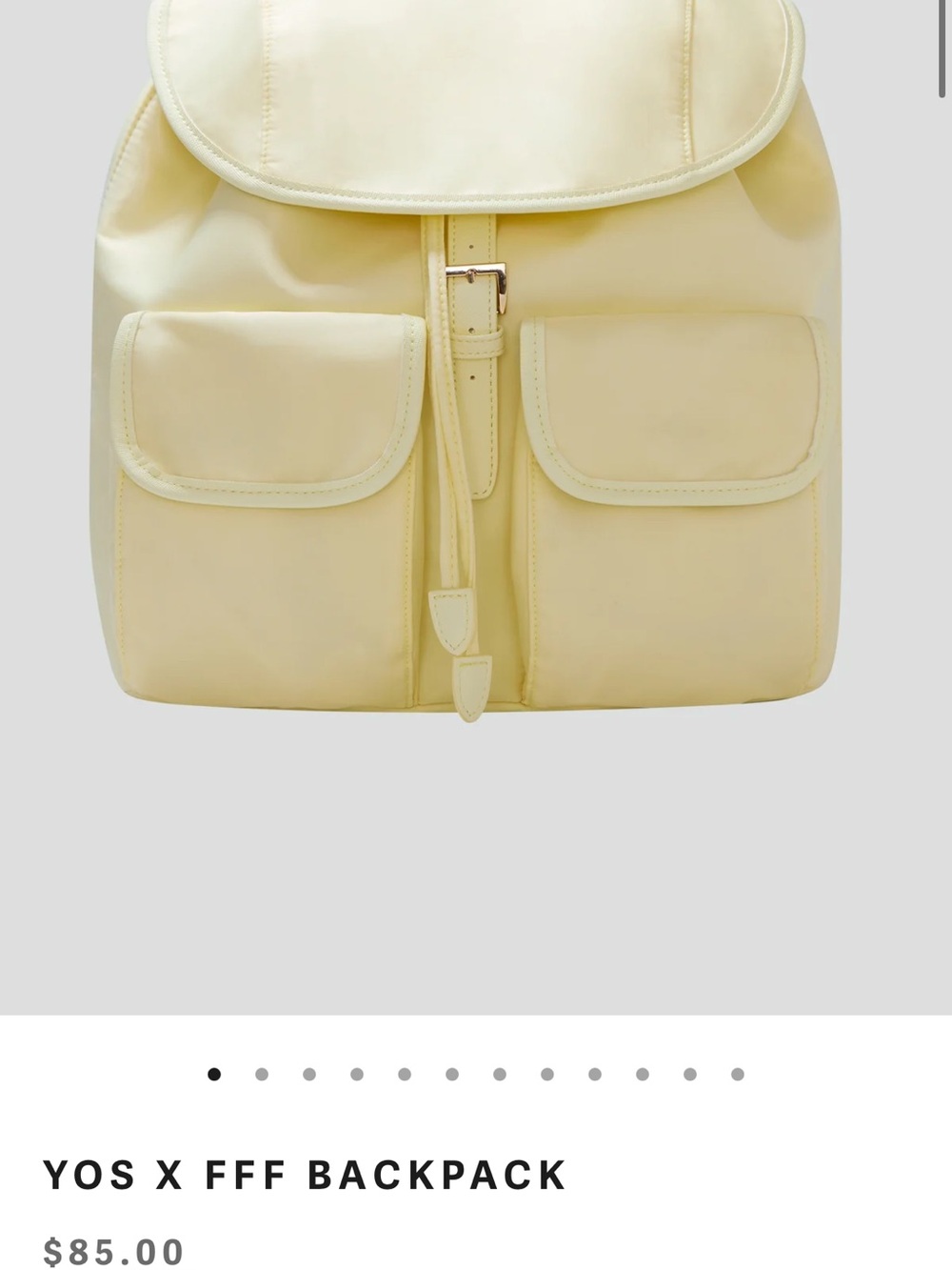 NWT YOS X FFF BACKPACK